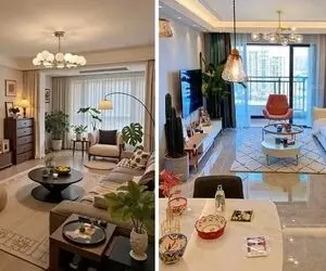 دکوراسیون داخلی خانه 75 متری؛ مبلمان مناسب خونه متراژ پایین نقلی از مدل تا رنگ و جنس