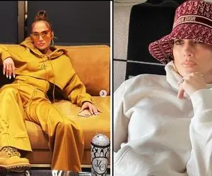 استایل کریسمسی خانم‌ های سلبریتی؛ از لیدی گاگا تا جنیفر لوپز