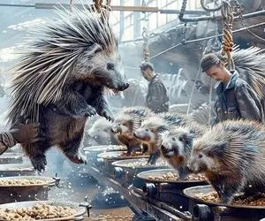 فراوری جوجه تیغی؛ خارپشت رو پرورش میدن و ازش به اندازه خاویار ما پول درمیارن