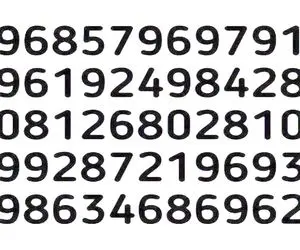 بازی فکری؛ حوصله میخواد پیدا کردن عدد 696 بین اینهمه عدد صبور نباشی عمرا پیداش کنی