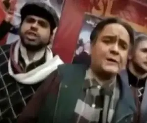 آواز شادانه؛ امین حیایی و اکبر عبدی بند تشکیل میدن یه همچین آهنگی میسازن ته خنده