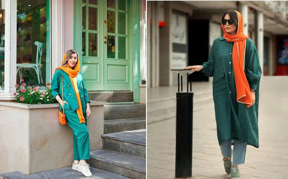 مانتو سبز را چگونه ست کنیم؟