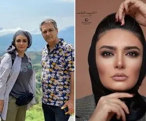 لیندا کیانی با فیس وارفته وسط خیابون عین روح شد؛ ظاهر ژولیده اونم با برف پیری رو سرش!