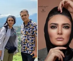 لیندا کیانی با فیس وارفته وسط خیابون عین روح شد؛ ظاهر ژولیده اونم با برف پیری رو سرش!