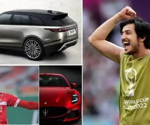 (عکس) وقتی رنجرور سردار و مازراتی مهدی ترابی رسید به بوشهر