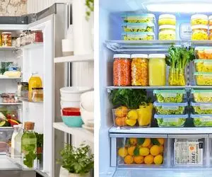 تمیز کردن و چیدمان یخچال به شکل اصولی / کدبانو که باشی یخچالت اینجوری تمیز و مرتبه