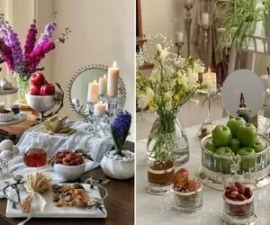 اون چیزایی که باید تو هفت سین بزاری به کنار واسه دیزاینش اینا خوبن / ایده های دلبرانه