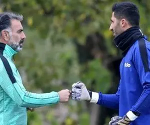 پیام کوتاه رشید مظاهری برای محمود فکری