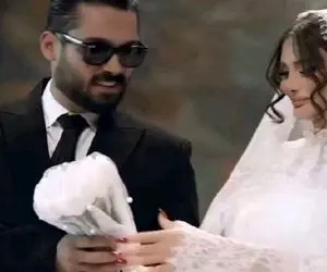 آواز معروفا؛ ژینا کلانتری با آهنگ شادمهر از کلیپ عروسیش رونمایی کرد