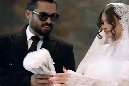 آواز معروفا؛ ژینا کلانتری با آهنگ شادمهر از کلیپ عروسیش رونمایی کرد