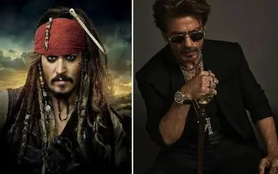 شاه بالیوود در مت گالا 2025؛ شاهرخ خان با رخ جک اسپارو اصالت شرق را به نمایش گذاشت