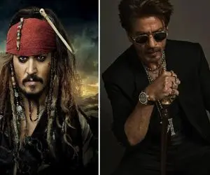 شاه بالیوود در مت گالا 2025؛ شاهرخ خان با رخ جک اسپارو اصالت شرق را به نمایش گذاشت