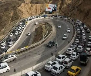 جاده چالوس یک طرفه شد