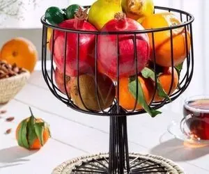 چیدمان و تزیین میوه در ظرف؛ نحوه برش و قرار دادن میوه ها در ظروف ساده و چینی