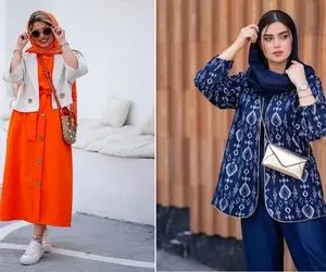 نارنجی سلیقه همه نیست مگه اینکه اینجوری بدونی با چی ترکیبش کنی / شارپ و جذابت میکنه