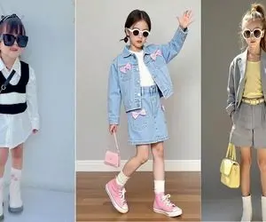 لباس های عید دخترانه مد شده برا 1405؛ اعتماد به نفس کوچولوت با این استایل ها رو ابراس