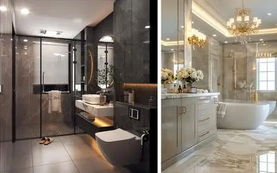 مدل های شیک طراحی شده برای سرویس بهداشتی و حمام؛ هیچ جا از دید قایم نیست