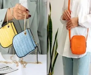 کیف های ترند امسال / یکی از مدلای مد شده انگار ست کفشای سیندرلاست بلوری و شیشه ایه