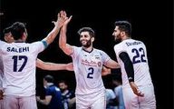 ترکیب والیبال ایران مقابل آلمان + برنامه بازی‌ها
