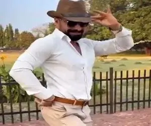 آواز شاد؛ کابوی انقد ادایی دیده بودین؟ حرکات موزون میره پر ناز و ادا با آهنگ ترکی