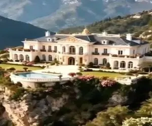 معماری خلاقانه؛ عمارت سوپرلاکچری ساختن بالای کوه با ویو ستاره ها و جنگل انگار خوابه