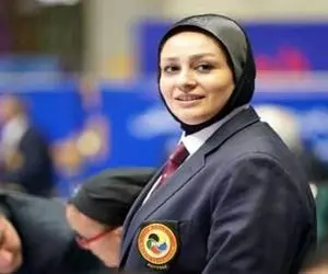 المیرا گوزل زاده در هیات ژوری لیگ جهانی کاراته