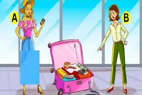 بازی فکری؛ اگه گردن گیرت خوبه بگو چمدون ماله کیه ولی گردن نمیگیره