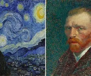 نقاشی‌های مشهور؛ شب پر ستاره ونگوگ، این نقاشی عجیب چطور دل میلیون‌ها آدم رو برد؟