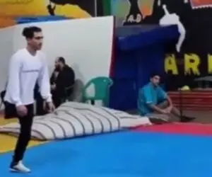 این پسر ایرانی که فقط یک پا دارد رکورد بلندترین پرش رو زد؛ گینس ویدیوشو قاپید!