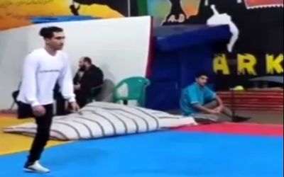 این پسر ایرانی که فقط یک پا دارد رکورد بلندترین پرش رو زد؛ گینس ویدیوشو قاپید!