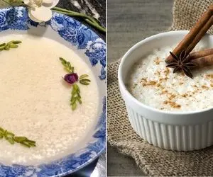 طرز تهیه شیربرنج خوش طعم و عالی مخصوص افطار / همراه با رازهای خوشمزه شدن