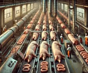 فرآوری خوک؛ تکنیک های پرورش پیشرفته و فرآوری کارآمد گوشت خوک در چین