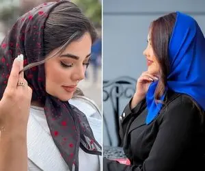 زیبایی بی امان مینی اسکارف به جای شال / انواع مینی اسکارف که با هر مانتویی جذاب میشن