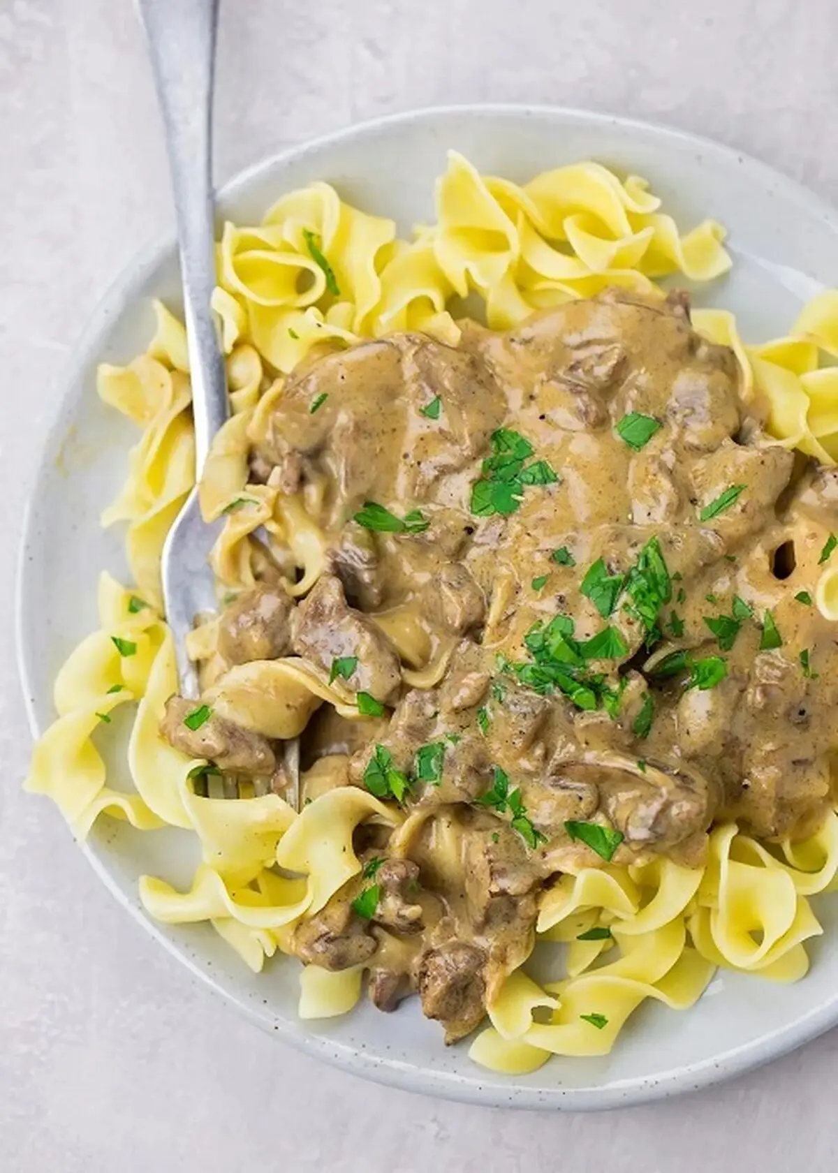 طرز تهیه بیف استراگانوف