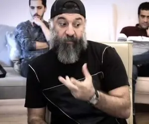 (ویدئو) علی انصاریان در پشت‌ صحنه آخرین سریالش