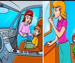 بازی فکری؛ کدام یک از این مادر ها کار اشتباه انجام داده است؟