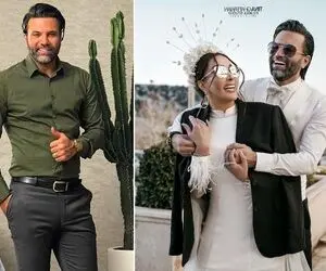تبریکِ لاکچری طورِ "علیرضا نیکبخت" به زنش؛ خانوم از شدت تزریق داره منفجر میشه!