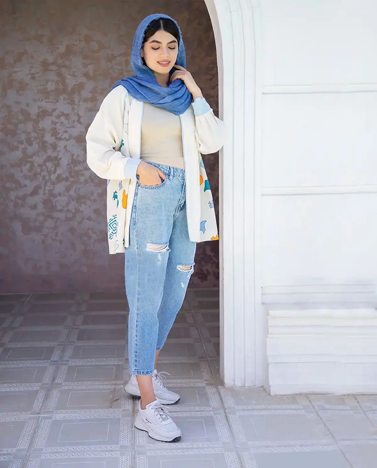 شلوار برای افراد لاغر