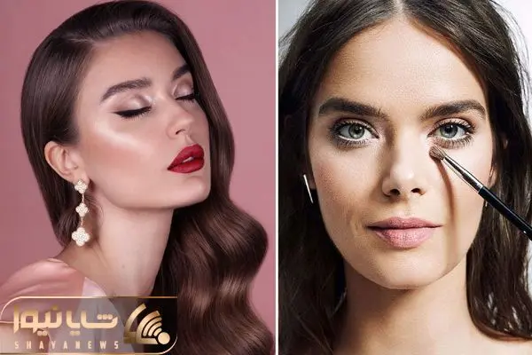 آرایش چشم های ریز