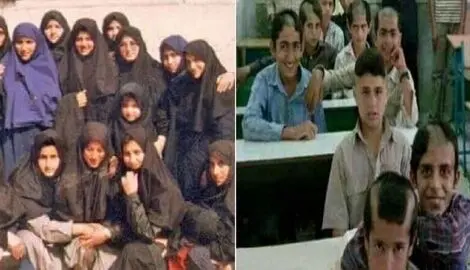 عکس دوران مدرسه بازیگران در دهه شصت؛ سم پرومکس فقط این بازیگر با فوکول و کله کفتری