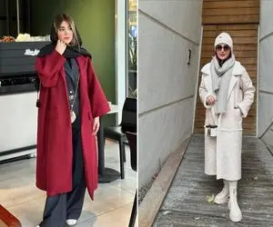 استایل های زمستونی امسال در بین دختران ولنجکی؛ دخترای سانتال مانتال اینجوری میپوشن