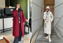 استایل های زمستونی امسال در بین دختران ولنجکی؛ دخترای سانتال مانتال اینجوری میپوشن