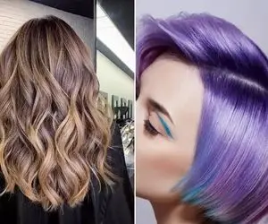 به خاطر سن و سالت هر رنگ مویی نمیذاری روت نمیشه / اینا سنتو کمتر نشون میدن خوشت میاد