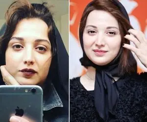 سلفی نصفه نیمه ولی سوپر جذاب روشنک گرامی با رفیقش تو آسانسور؛ خانم چه نوازندس