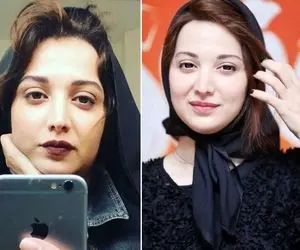 سلفی نصفه نیمه ولی سوپر جذاب روشنک گرامی با رفیقش تو آسانسور؛ خانم چه نوازندس