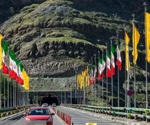 تعطیلات بدون ترافیک جاده چالوس!
