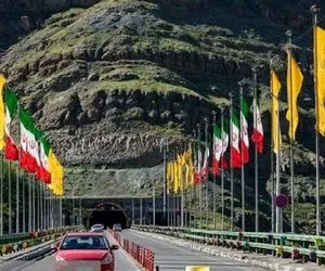 تعطیلات بدون ترافیک جاده چالوس!