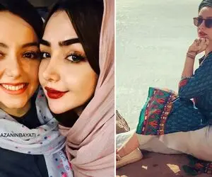 "نازنین بیاتی" با دیدن فَنای اکتیو و پر انرژی به وجد اومد؛ پونی پشمالوشوو!