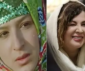 قبل و بعد شهره سلطانی / دختر بزرگه نصرت خانوم با نزدیک شصت سال سن به این حد زیبا