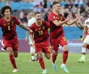 (ویدیو) سوپرگل تورگان هازارد به پرتغال با شلیکی سهمگین!